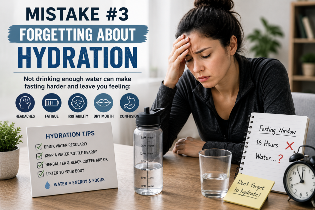 Mistake 3 Forgetting About Hydration