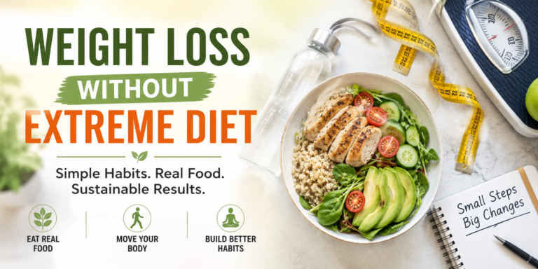 Weight loss without extreme diet